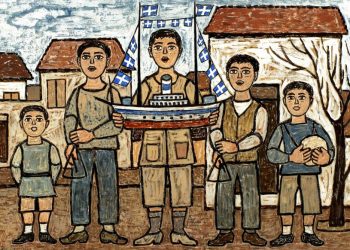 «Τα κάλαντα» του αείμνηστου Γιώργου Σικελιώτη (Καισαριανή 1962)